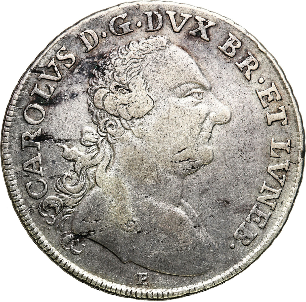 Niemcy. Braunschweig-Wolfenbuttel. Karol I (1775-1779). 2/3 talara 1775